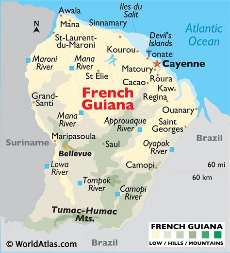 guianna|difference between guyana and french guiana.